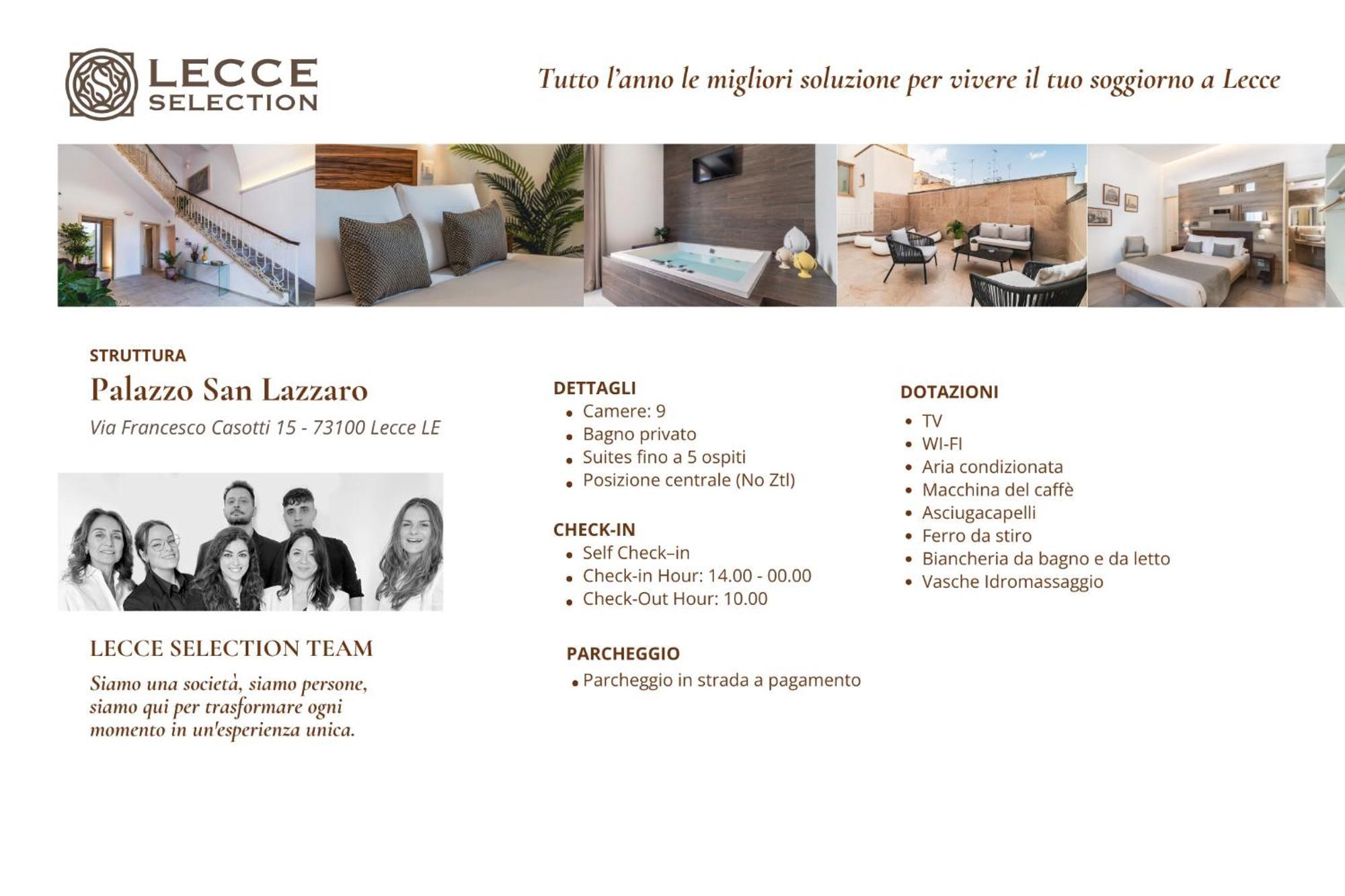 Palazzo San Lazzaro - Selection Jacuzzi & * Lecce